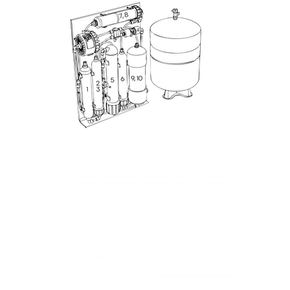 EZ FLOW STRUCTURED WATER FILTER